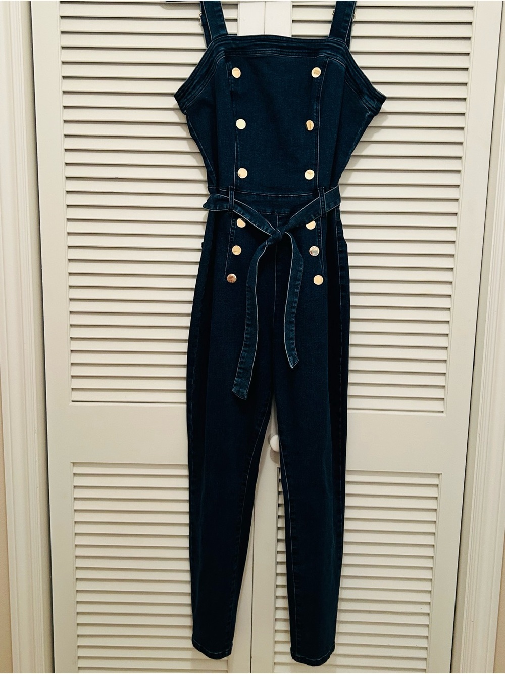Guess denim jumpsuit/overalls - Picture 7 of 11